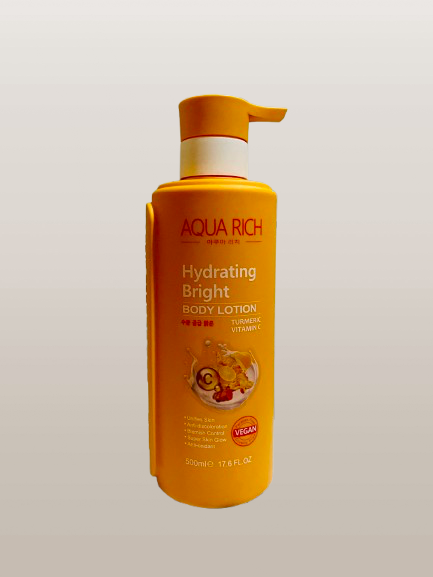 Aqua Rich Hydrating Body Lotion with Tumeric + Vitamin C