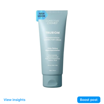 Conscious Chemist Pigmentation Corrector Cream 50ml