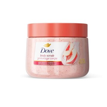 Dove White Peach & Crushed Rice Body Scrub 15oz/425g (US)