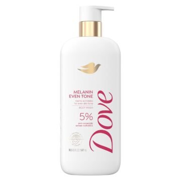 DOVE -MELANIN EVEN TONE 5% Body Wash 547ml