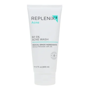 Replenix BP 5% (Benzoyl peroxide) Acne Wash 6.7 oz/200ml