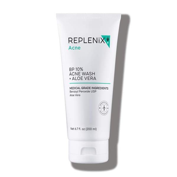 Replenix BP 10% Acne Wash + Aloe Vera 200ml