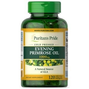 Puritan's Pride Evening Primrose Oil 1000 mg. 120 Softgels