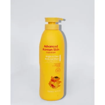 ADVANCED KOREAN SKIN BRIGHT & CLEAR BODY GEL WASH VITAMIN C & VITAMIN E 1200ml