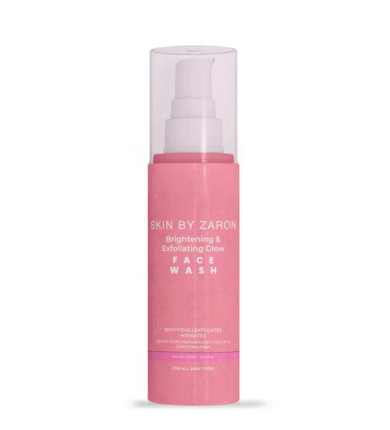 Skin by Zaron Brightening & Exfoliating Glow Face Wash