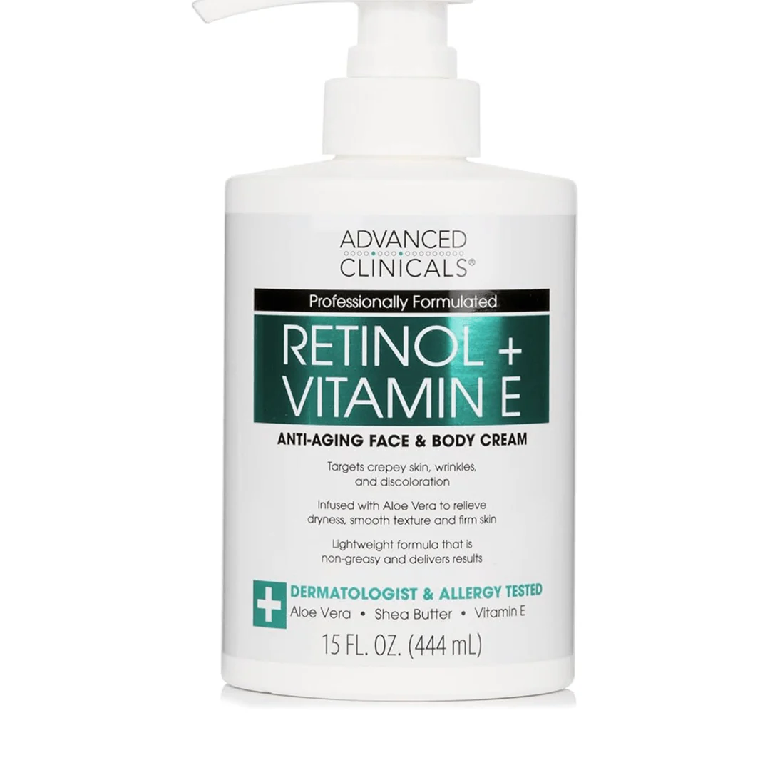 Advanced Clinicals Retinol & Vitamin E Face & Body Cream