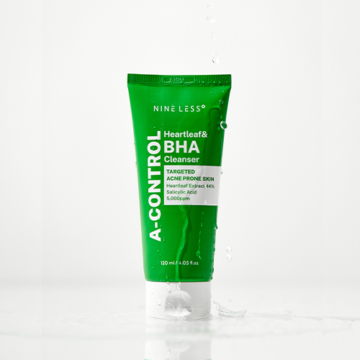 Nineless A-Control Heartleaf & BHA Cleanser 120ml