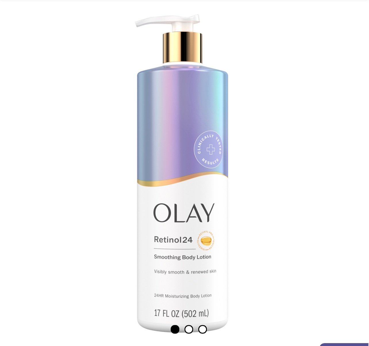 Olay Smoothing Body Lotion with Retinol & Vitamin B3 Complex 502 ml
