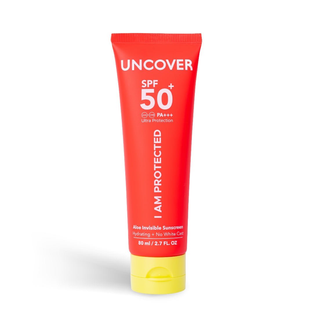 UNCOVER ALOE INVISIBLE SUNSCREEN – 80ML