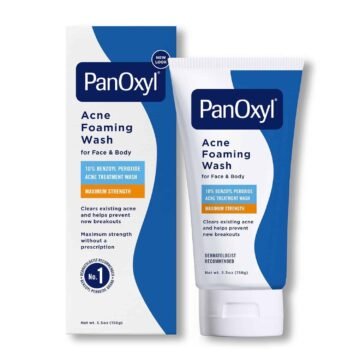PanOxyl Acne Foaming Wash Benzoyl Peroxide 10% - 156g (5.5oz)