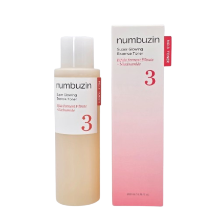 Numbuzin – No. 3 Super Glowing Essence Toner 200ml