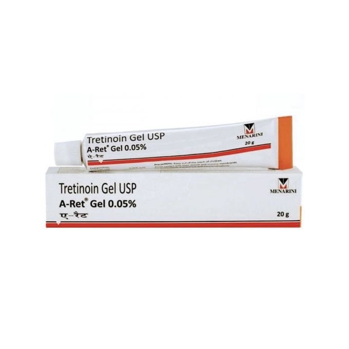 Menarini A-Ret Tretinoin 0.05% Gel 20g