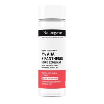 Neutrogena® Clear & Defend+ Liquid Exfoliant with AHA + Pantheno
