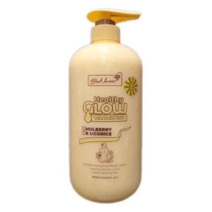 Bionature Healthy Glow Clear Skin Brightening Scrub Shower Cream 1000ml