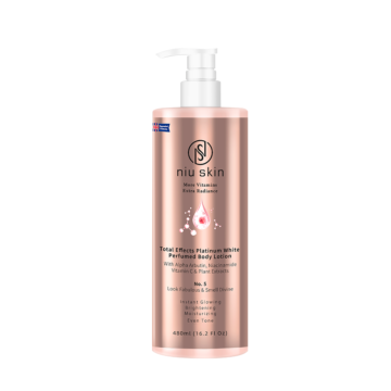 NIU SKIN -More Vitamin Extra Radiance (With Alpha Arbutin, Niacinamide and Vitamin C) Body Lotion NO.5 480ML