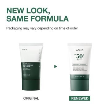 Anua Heartleaf Silky Moisture Sunscreen 50ml