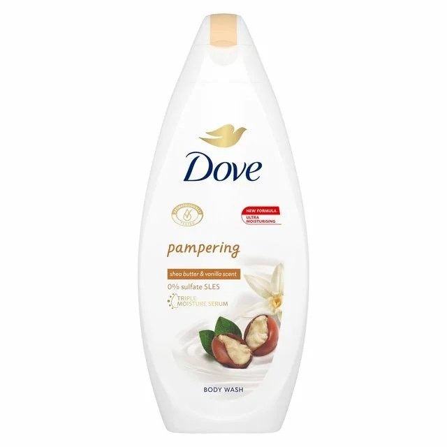 Dove Pampering Shea Butter and Vanilla Scent Body Wash 750ml