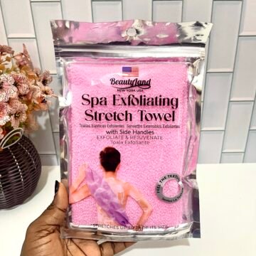 Beautyland Spa Exfoliating Strech Towel