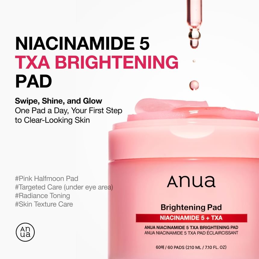 Anua - Niacinamide 5 TXA Brightening Pad (60 Pads) - Image 2