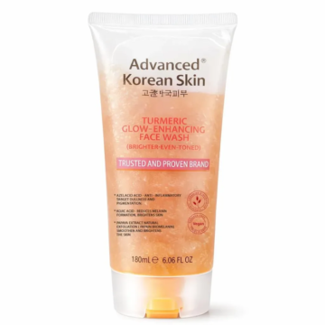 Advanced Korean Skin Turmeric Glow-Enhancing Face Wash 180ml