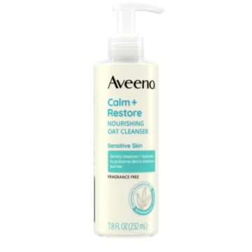Aveeno Calm + Restore Nourishing Oat Cleanser 200ml