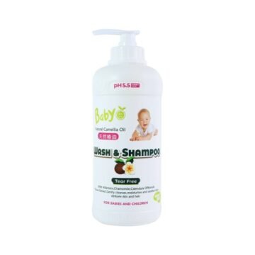 Bubula Baby Camellia Oil Wash & Shampoo 1000ml