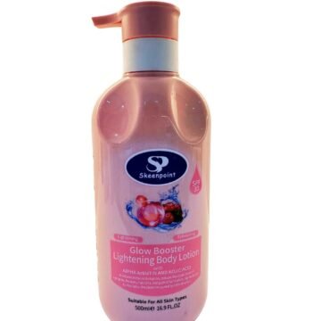 Skeenpoint Glow Booster Lightening Body Lotion with Alpha Arbutin and Kojic Acid – SPF 30