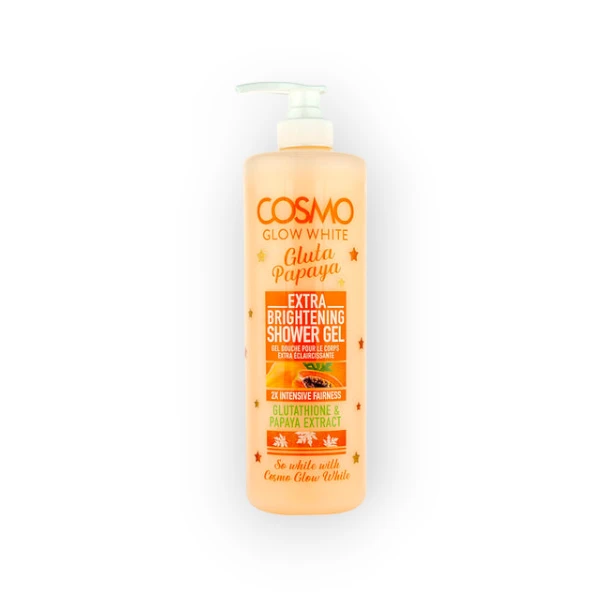 COSMO GLUTA PAPAYA EXTRA BRIGHTENING SHOWER GEL 1000ML