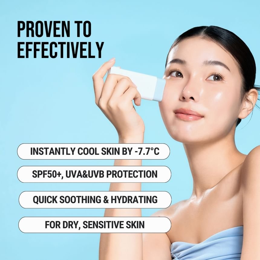 JUMISO - Waterfull Hyaluronic Acid Cooling Sun Stick 18g - Image 4