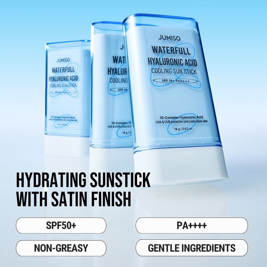 JUMISO - Waterfull Hyaluronic Acid Cooling Sun Stick 18g - Image 6