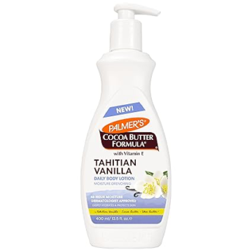 Palmer's Tahitan Vanilla Body Lotion with Vitamin E for Dry Skin 400ml