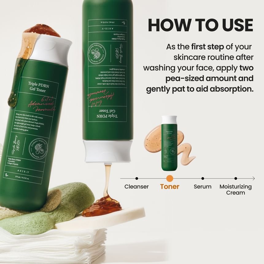 AXIS-Y Triple PDRN Gel Toner 270ml - Image 7