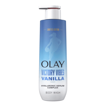 Olay Body Wash with Hyaluronic Serum Complex, Victory Vibes Vanilla Scent