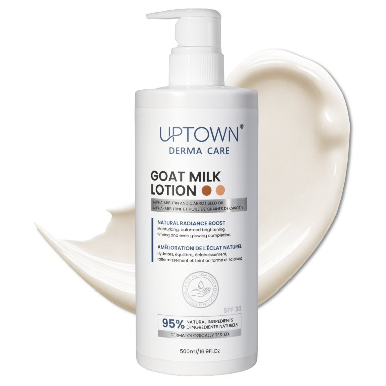 Uptown Derma Care Goat Milk Lotion (Natural Radiance Boost) 500ml
