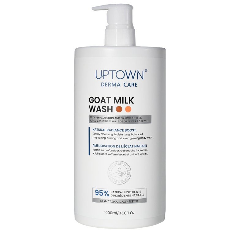 Uptown Derma Care Goat Milk Wash (Natural Radiance Boost) 1000ml