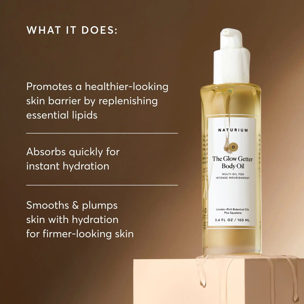 Naturium The Glow Getter Body Oil 100ml - Image 3